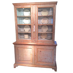 19th Century Swedish Painted Vitrine