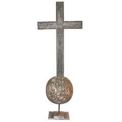 Late 18th Century Cross on Orb