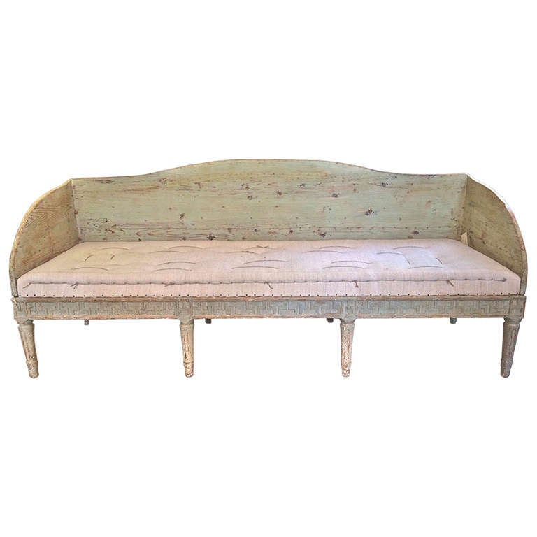 18th Century Swedish Gustavian Settee