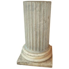 18th. Century French Marble Column 18th. Century French Marble Column
