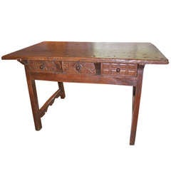 Antique 18th. Century Spanish Walnut Table