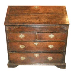 English Georgian Drop Front Desk