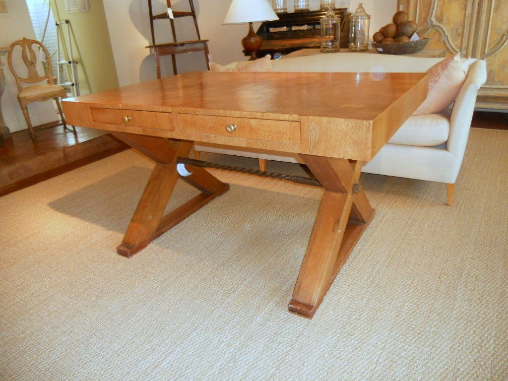 1940's French Bureau Plat