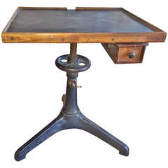 Antique Adjustablle Studio Table