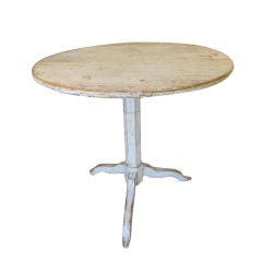 19th. Century Swedish Tilt Top Table