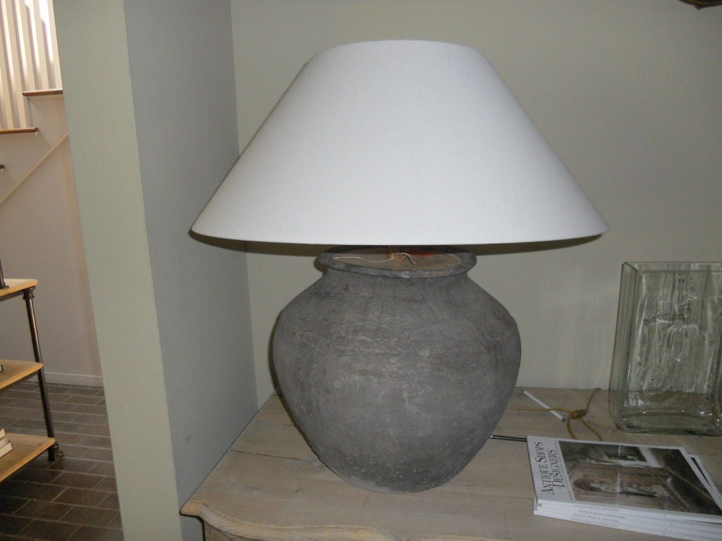 Water Jar Lamp In Excellent Condition In Houston, TX