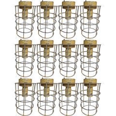 Vintage 20th. Century Industrial Lanterns