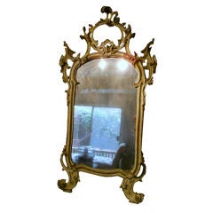 18th. Century Venetian Lacquered Mirror