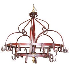 19th. Century French Charcuterie Hanger