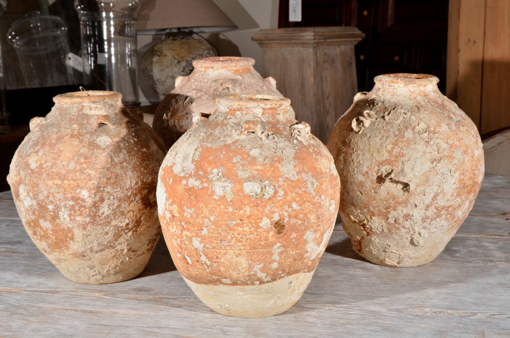 18th.C. Chinese Vases Encrusted with Coral & Shells In Excellent Condition In Houston, TX