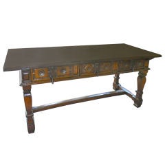 Louis XIII Chestnut Desk
