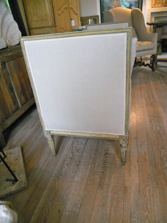 French 19th Century Painted Louis XVI Lit de Repose
