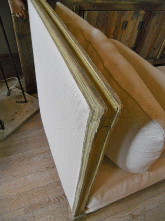 19th Century Painted Louis XVI Lit de Repose In Excellent Condition In Houston, TX