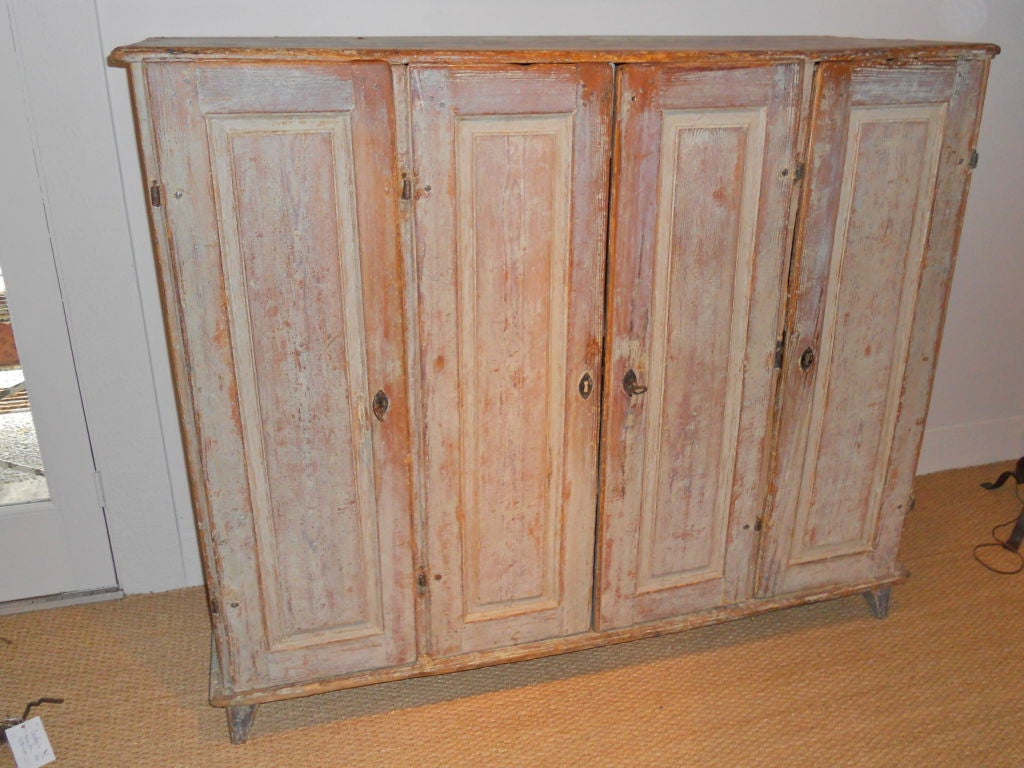 Swedish Gustavian Four Door Enfilade