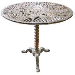 19th.C. French Cast Iron Garden Table