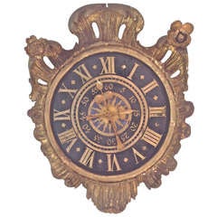 Large 18th .Century Louis XV Style Clock Used Large 18th .Century Louis XV Style Clock