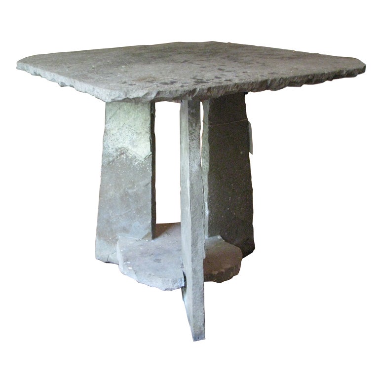 English Stone Table