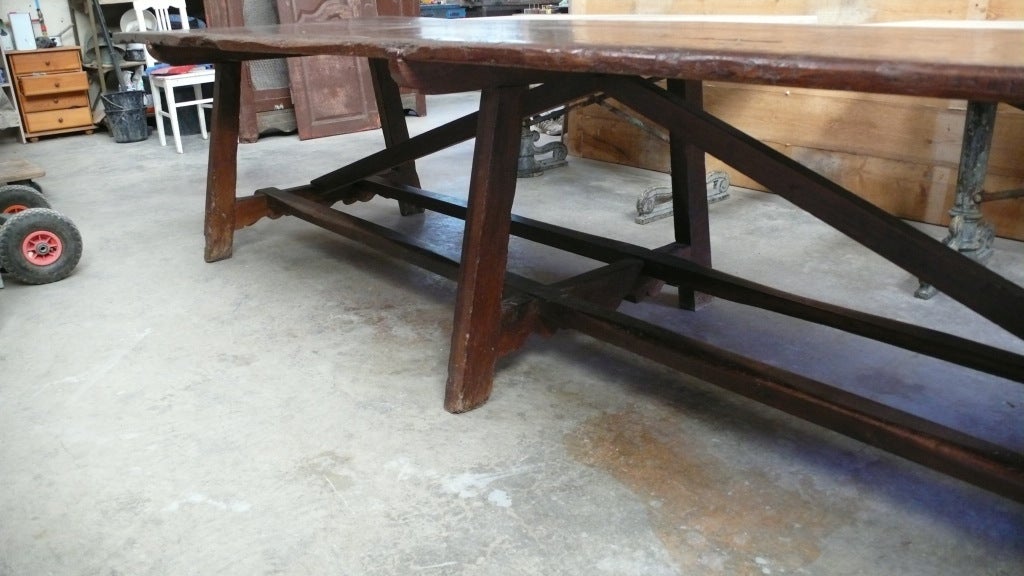 Joinery Late 17th./Early 18th. Century Walnut Spanish Table
