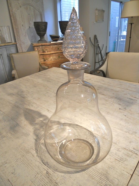 19th Century French Apothecary Flacon