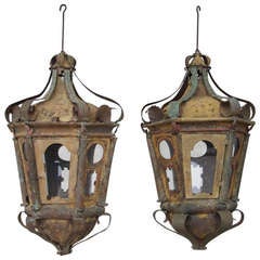 Pair of 18th Century Lanterns