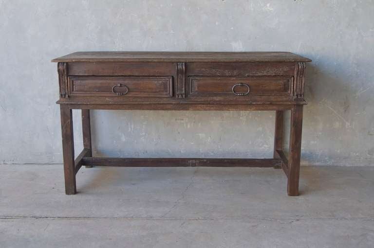 Late 17th c. Console Table from a small Chateau new Bezier, France