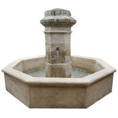 Antique 18th Century Reclaimed Stone Fountain