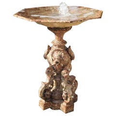 Late 18th Century Iron Fountain