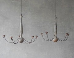 Pair 19th c. Lustres