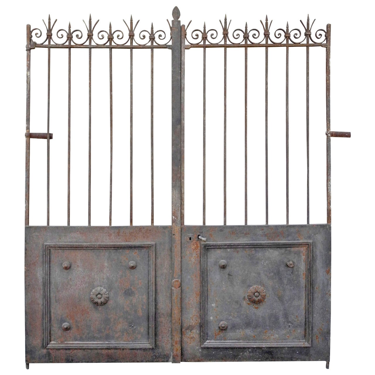 Pair 19th Century French Gates