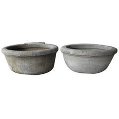 Pair of 18th Century Stone Sinks Antique Pair of 18th Century Stone Sinks