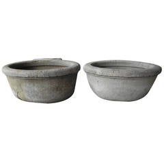 Pair of 18th Century Stone Sinks