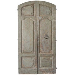 Pair 18th c. Entrance Doors