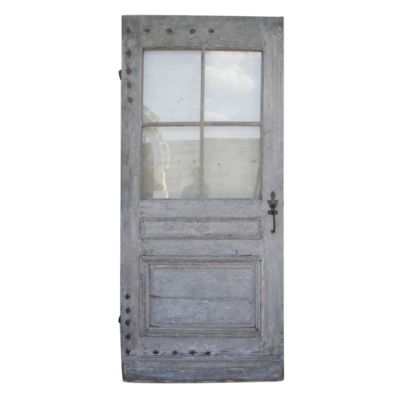 Antique 18th Century Entrance Door from the "Chateau de St. Just"