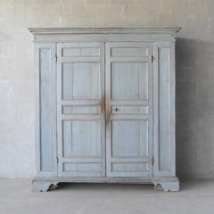 Antique 17th Century Wood Armoire from Italy