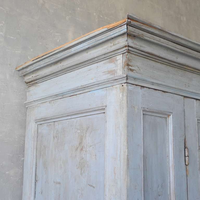 18th Century and Earlier Antique 17th Century Wood Armoire from Italy