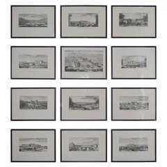 Set of Antique French Engravings