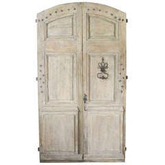 Pair 18th c. Entrance Doors