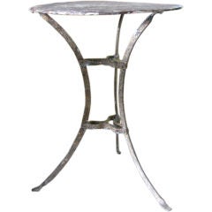 Small Antique French Garden Table
