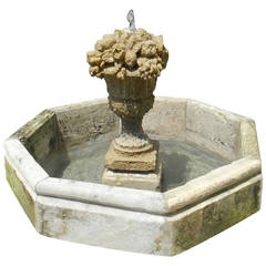 Antique Reclaimed French Fountain