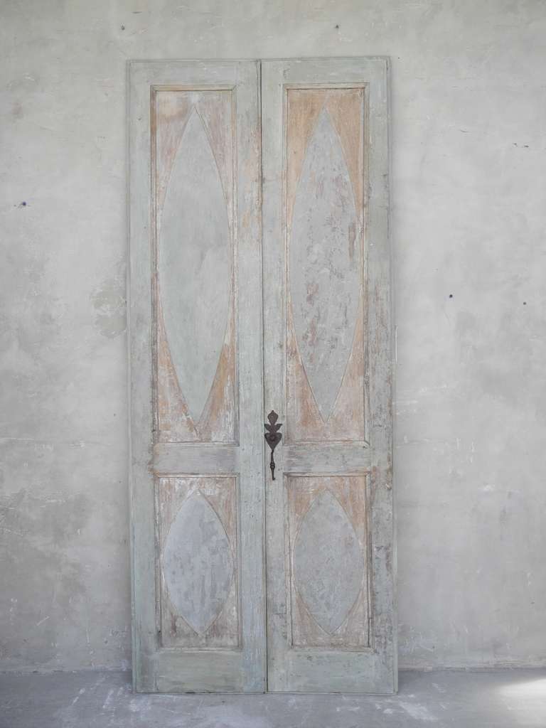 Pair of 18th c. Umbrian doors from Italy.