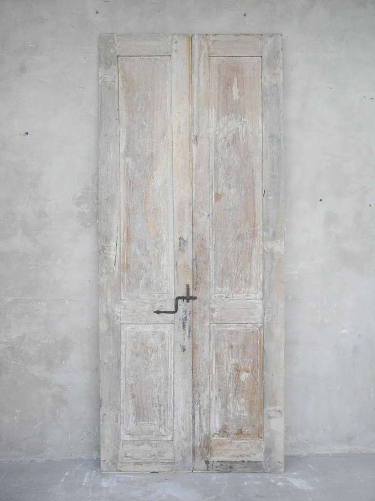Italian Pair of Antique 18th Century Reclaimed Umbrian Doors