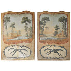 Pair 18th Century French Panels