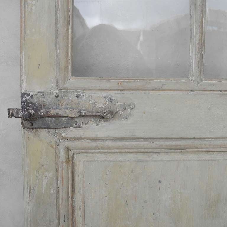Two Single 18th Century Doors In Excellent Condition In Houston, TX