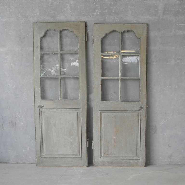 French Two Single 18th Century Doors