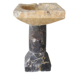 Antique 16th Century French Standing Stone Sink 5