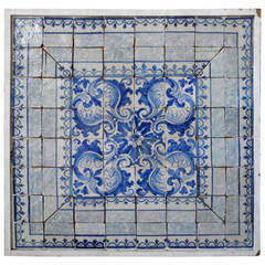 Pair 18th Century Azulejos