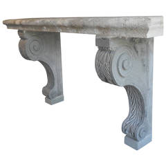 18th Century Italian Console Table from the Courtyard of a "Palazzo" in Arezzo 5