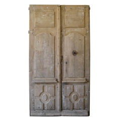 Pair of Antique Entrance Doors