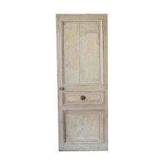Early 19th c. Painted Door from a Maison de Ville in Lyon