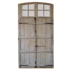 Antique Pair 18th c. Entrance Doors